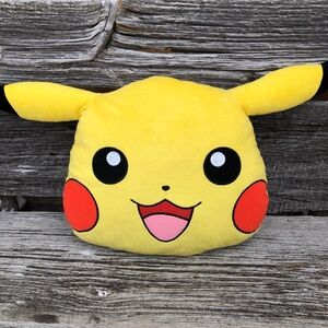 Pokémon Pikachu shape cuddle pillow 2017 stuffed toy plush 13” plushie